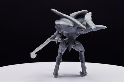 Halo Knight Lancer Miniature - TheSTLSmith - 3D Printed with High Quality Resin for Wargame/Skirmish/D&D