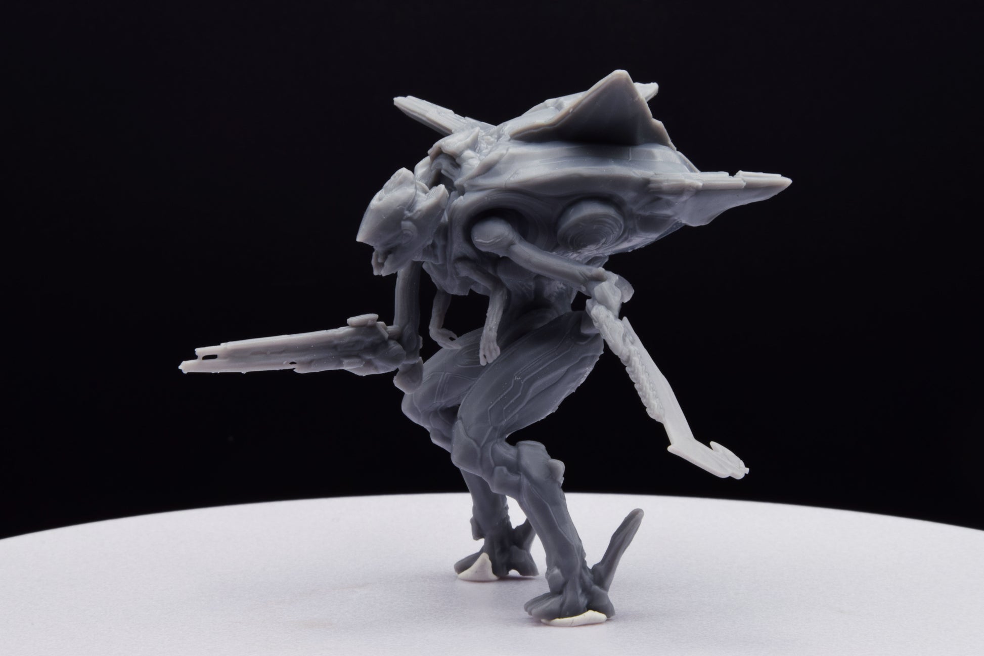 Halo Knight Lancer Miniature - TheSTLSmith - 3D Printed with High Quality Resin for Wargame/Skirmish/D&D