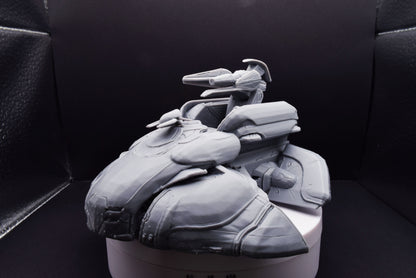 Halo Wraith Open [Reach] Miniature - TheSTLSmith - 3D Printed with High Quality Resin for Wargame/Skirmish/D&D