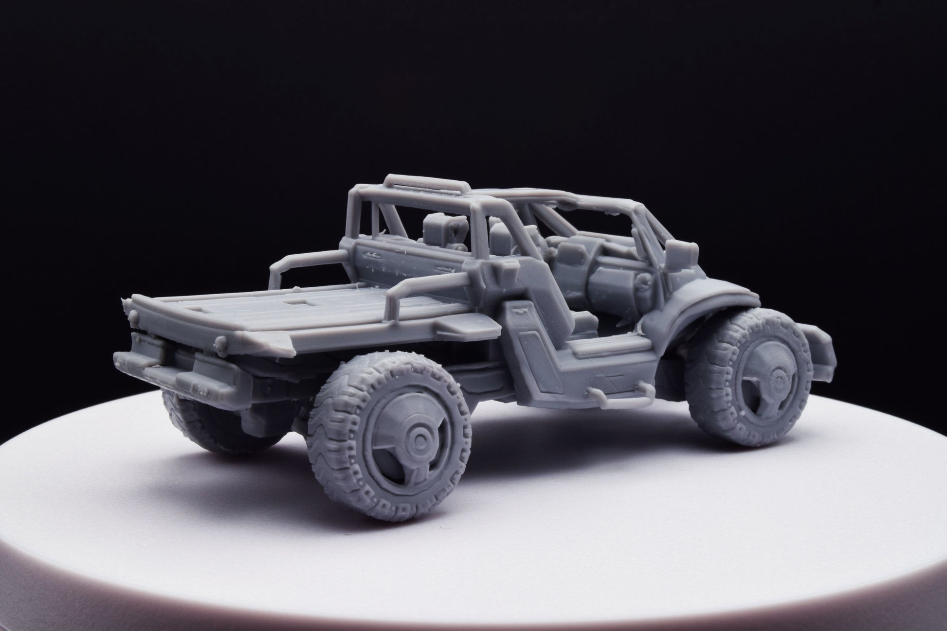 Halo Pickup Truck [Reach] Miniature - TheSTLSmith - 3D Printed with High Quality Resin for Wargame/Skirmish/D&D