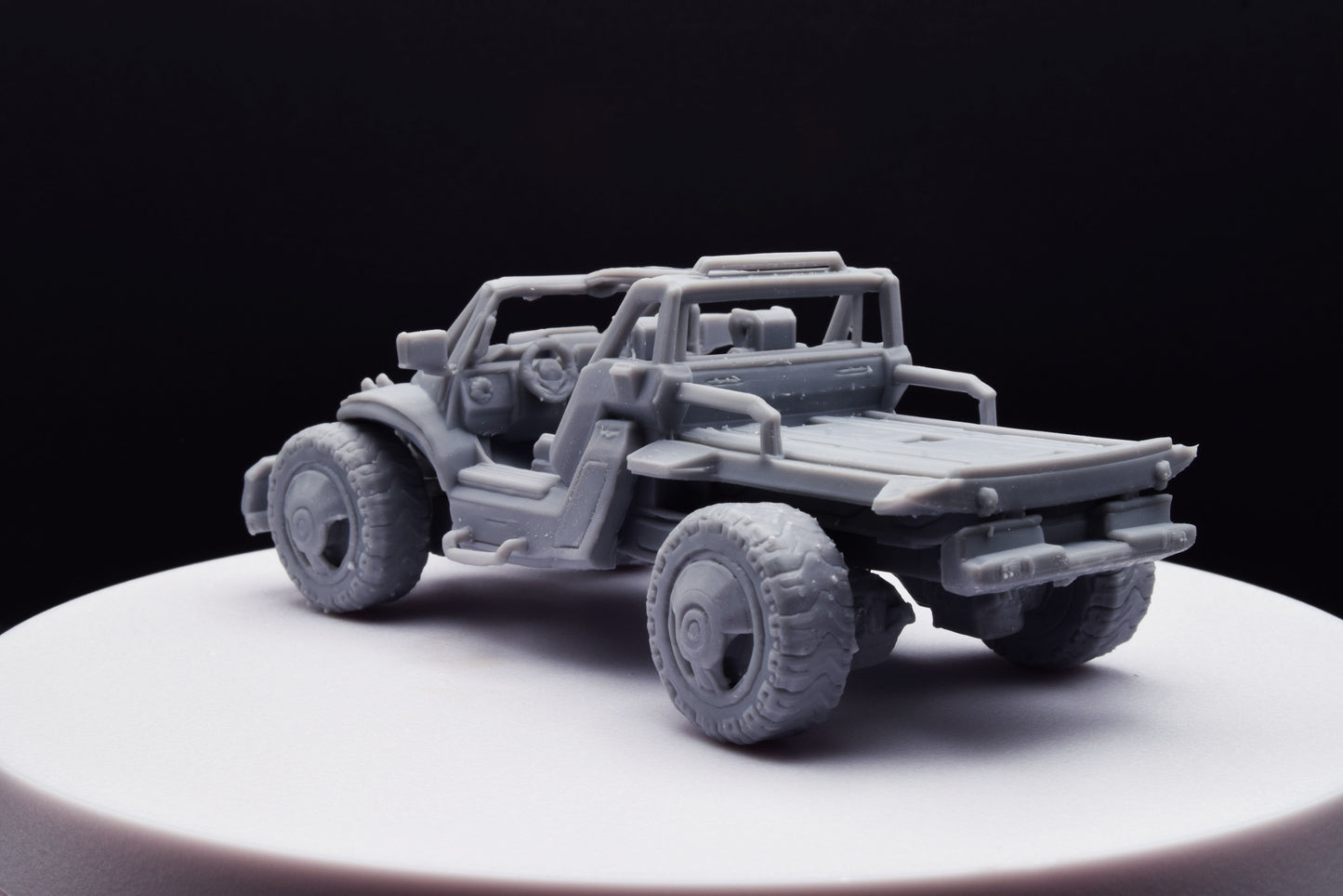 Halo Pickup Truck [Reach] Miniature - TheSTLSmith - 3D Printed with High Quality Resin for Wargame/Skirmish/D&D