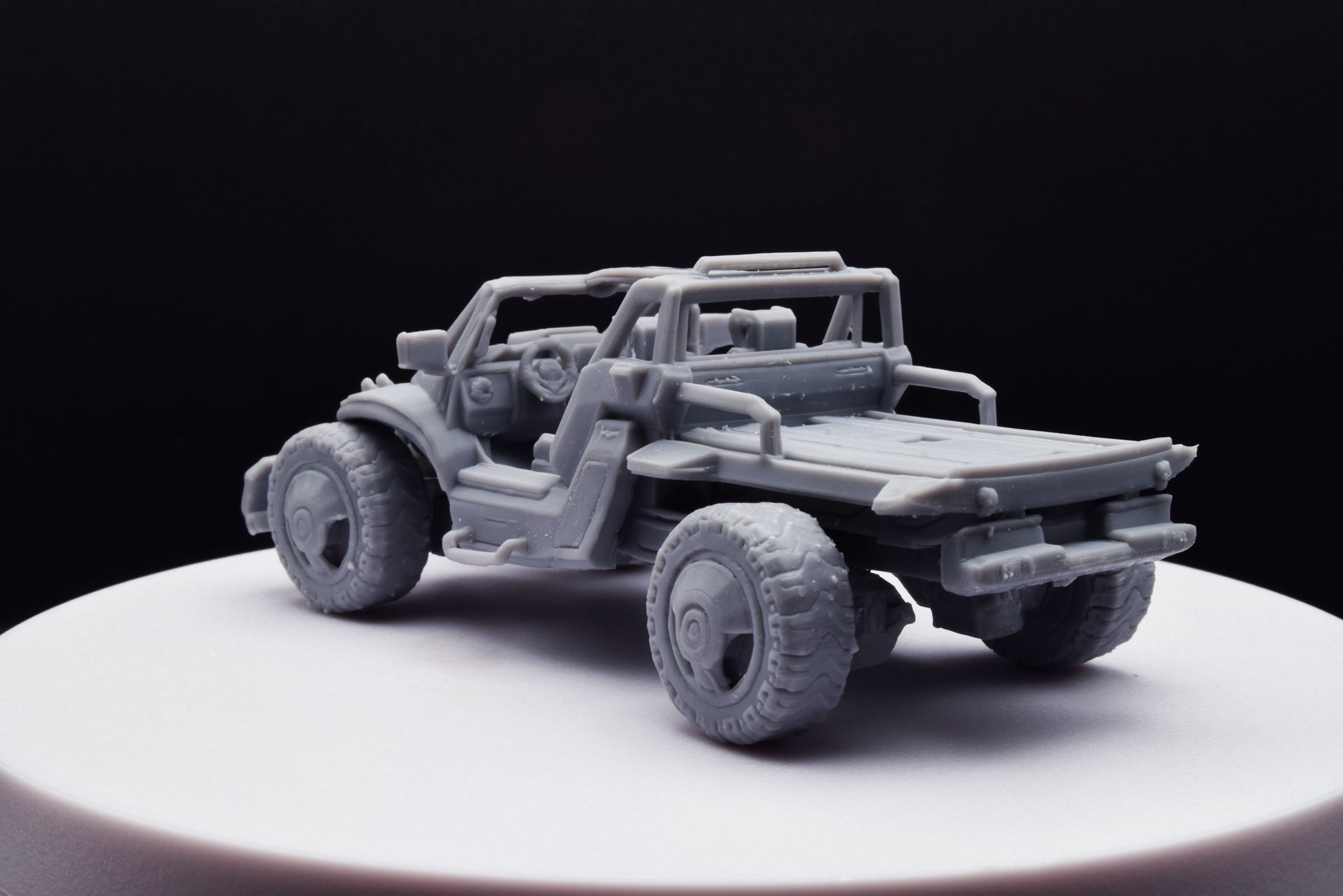 Halo Pickup Truck [Reach] Miniature - TheSTLSmith - 3D Printed with High Quality Resin for Wargame/Skirmish/D&D