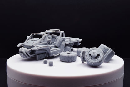 Halo Pickup Truck [Reach] Miniature - TheSTLSmith - 3D Printed with High Quality Resin for Wargame/Skirmish/D&D