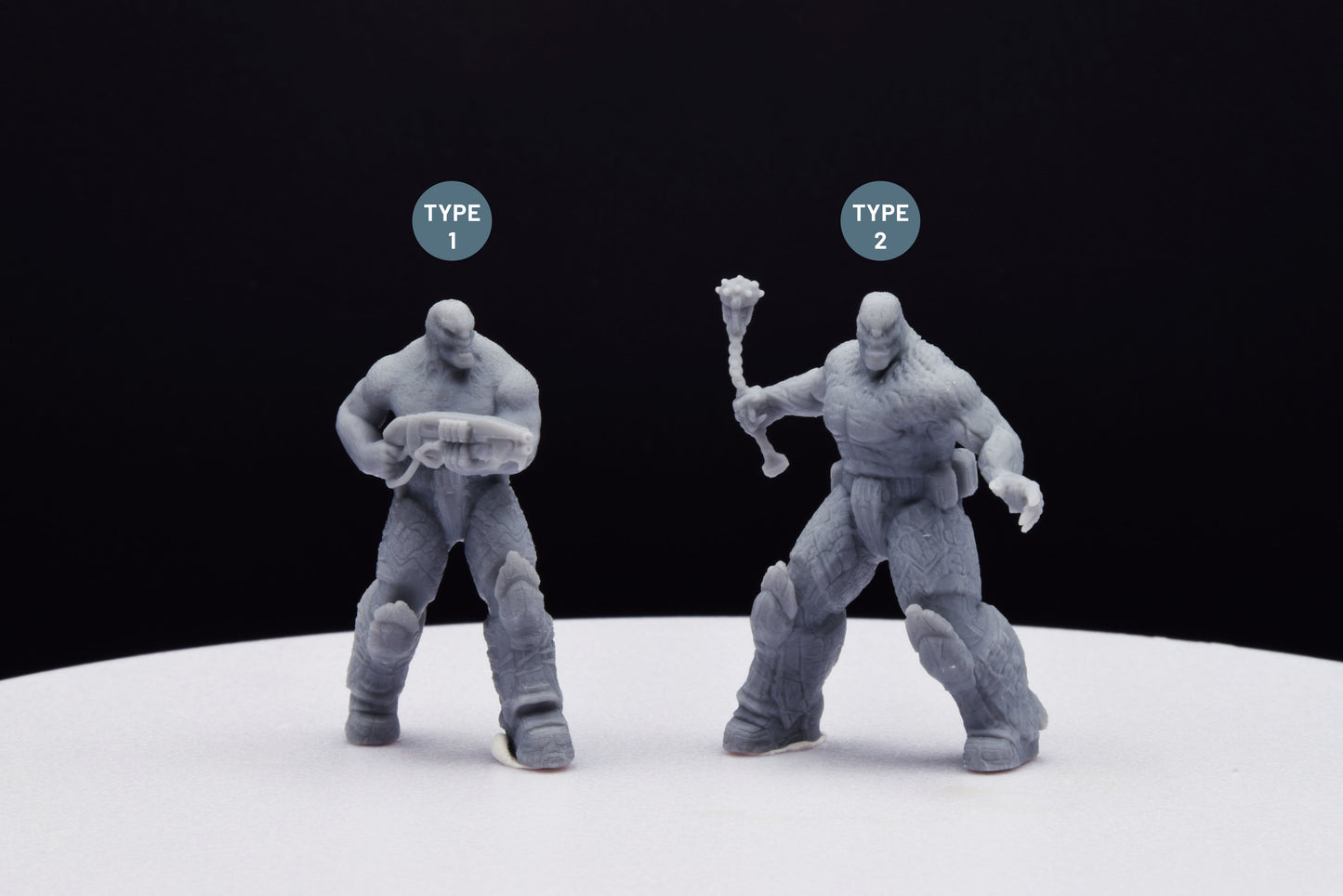 Gears Of War Hunter Grenadier Ot Miniature - TheSTLSmith - 3D Printed with high quality resin for Skirmish/D&D games