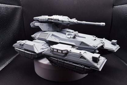 Halo Scorpion Tank Miniature - 3D Printed with High Quality Resin for Wargame/Skirmish/D&D games