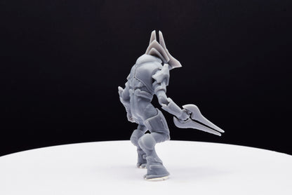 Halo Elite Councilor Miniature - 3D Printed with High Quality Resin for Wargame/Skirmish/D&D
