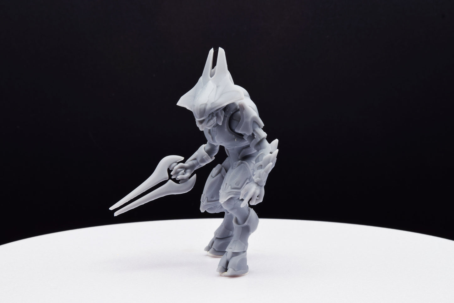 Halo Elite Councilor Miniature - 3D Printed with High Quality Resin for Wargame/Skirmish/D&D