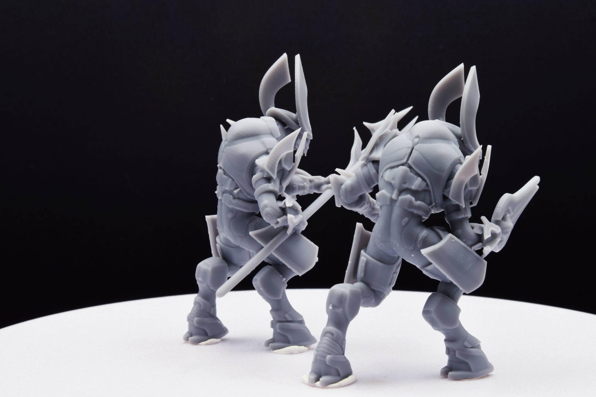 Halo Elite Honor Guards Miniature - 3D Printed with High Quality Resin for Wargame/Skirmish/D&D