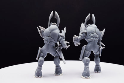Halo Elite Honor Guards Miniature - 3D Printed with High Quality Resin for Wargame/Skirmish/D&D