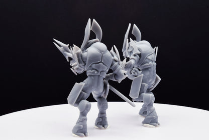 Halo Elite Honor Guards Miniature - 3D Printed with High Quality Resin for Wargame/Skirmish/D&D