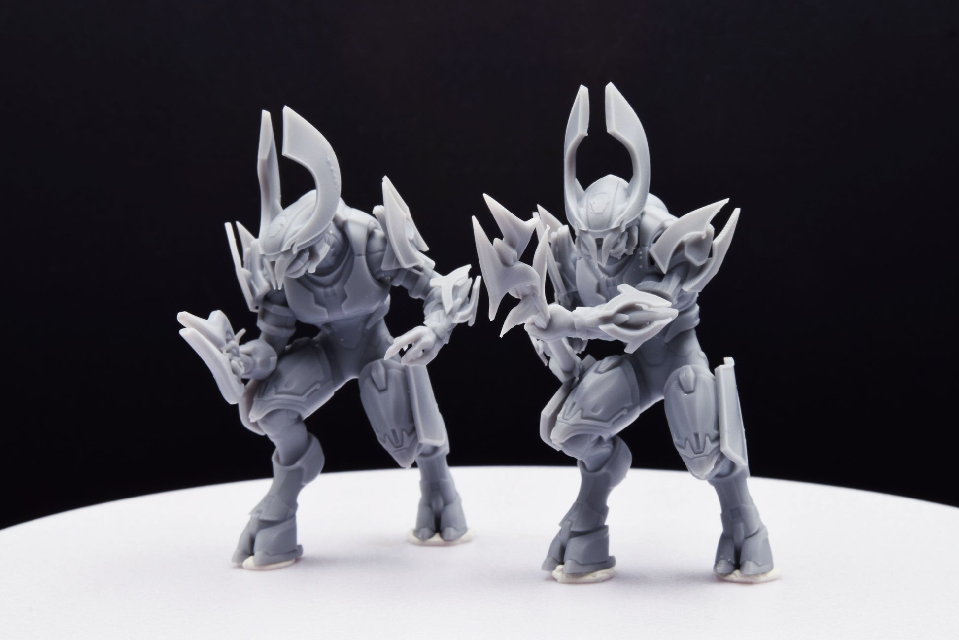 Halo Elite Honor Guards Miniature - 3D Printed with High Quality Resin for Wargame/Skirmish/D&D
