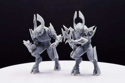 Halo Elite Honor Guards Miniature - 3D Printed with High Quality Resin for Wargame/Skirmish/D&D