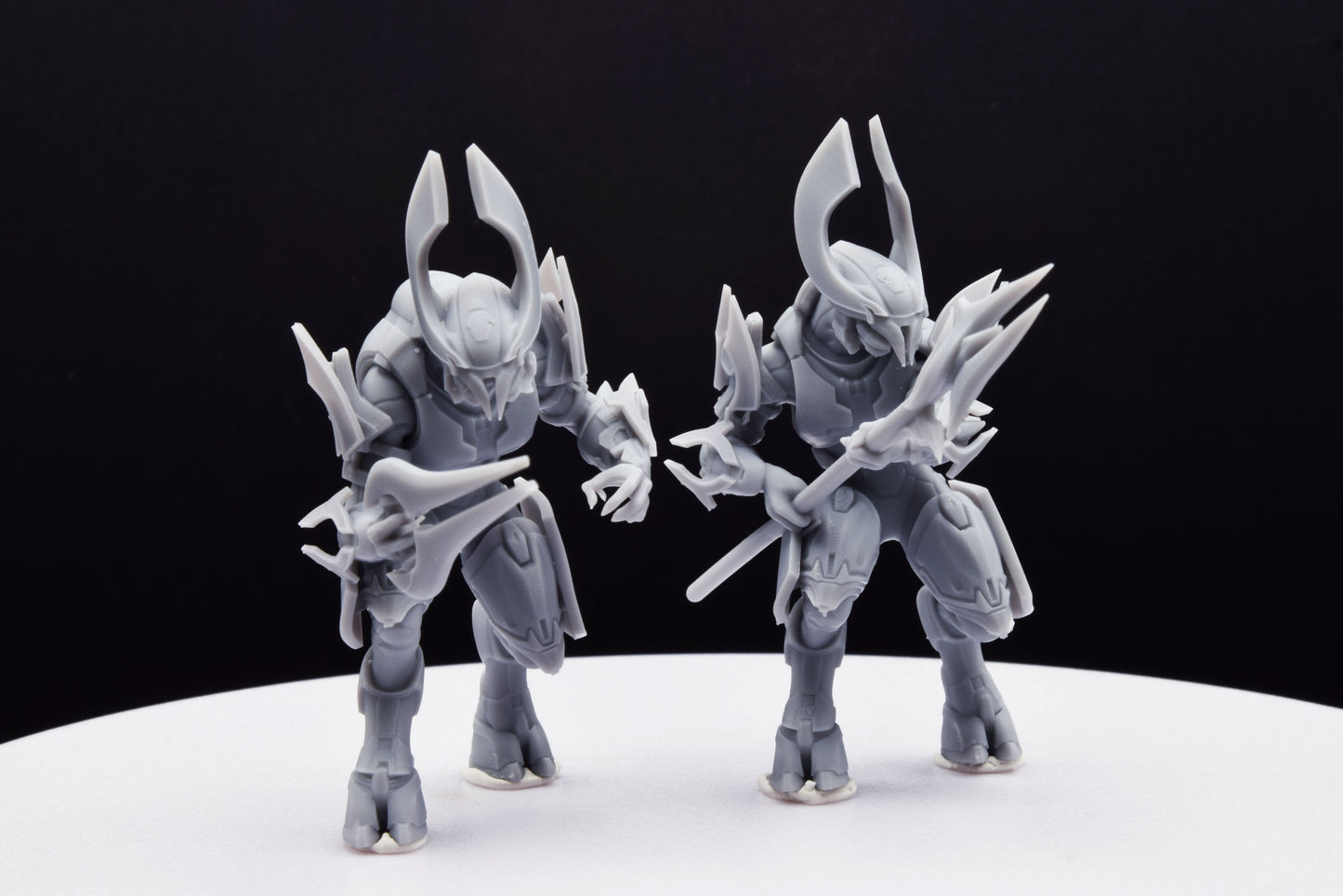 Halo Elite Honor Guards Miniature - 3D Printed with High Quality Resin for Wargame/Skirmish/D&D