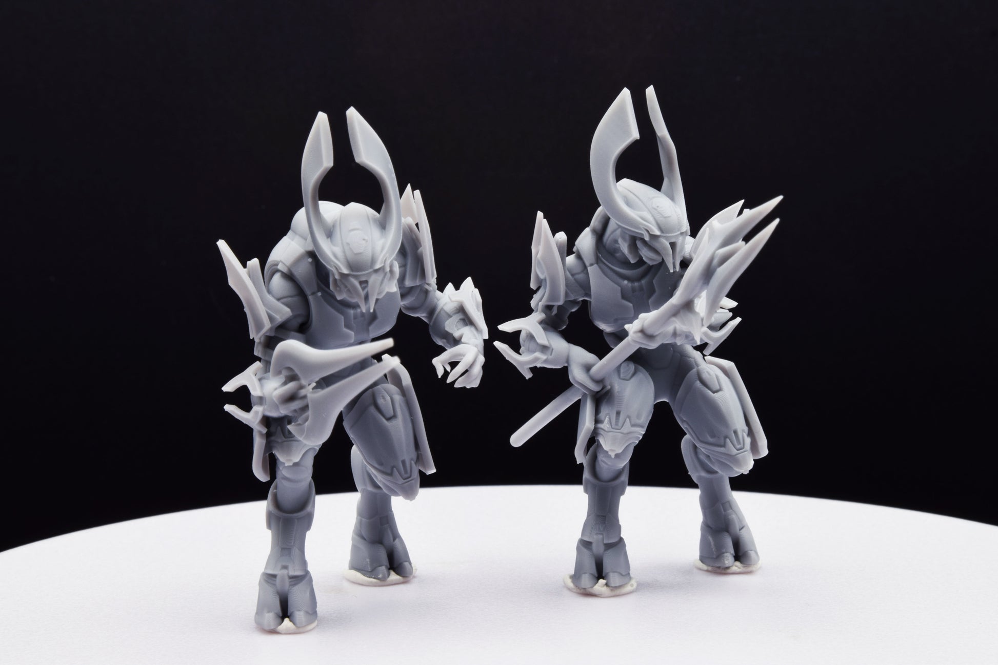 Halo Elite Honor Guards Miniature - 3D Printed with High Quality Resin for Wargame/Skirmish/D&D