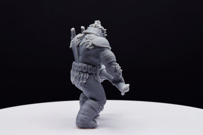 Halo Tartarus Chieftain Brutes Miniature - 3D Printed with High Quality Resin for Wargame/Skirmish/D&D