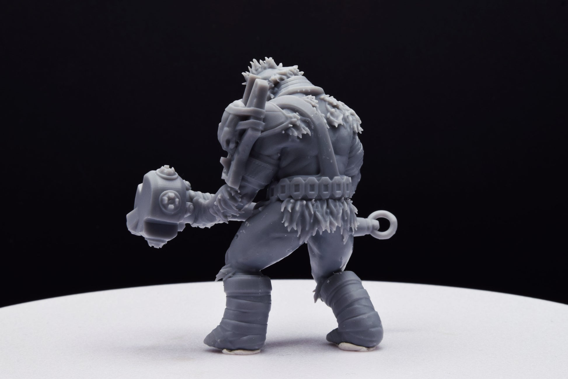 Halo Tartarus Chieftain Brutes Miniature - 3D Printed with High Quality Resin for Wargame/Skirmish/D&D