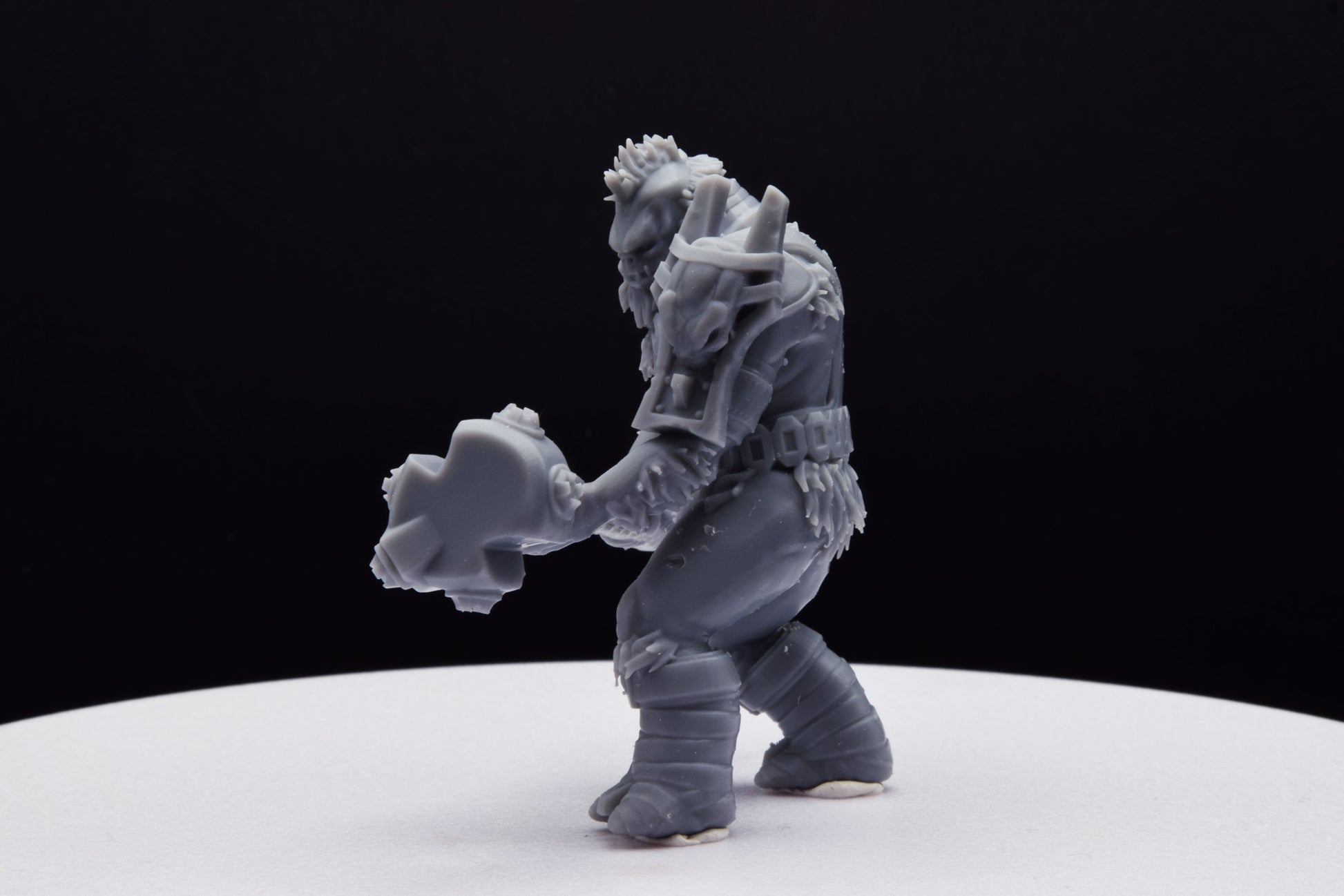 Halo Tartarus Chieftain Brutes Miniature - 3D Printed with High Quality Resin for Wargame/Skirmish/D&D