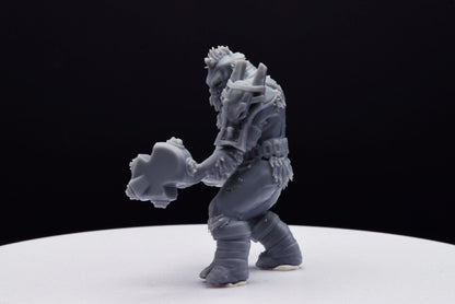 Halo Tartarus Chieftain Brutes Miniature - 3D Printed with High Quality Resin for Wargame/Skirmish/D&D