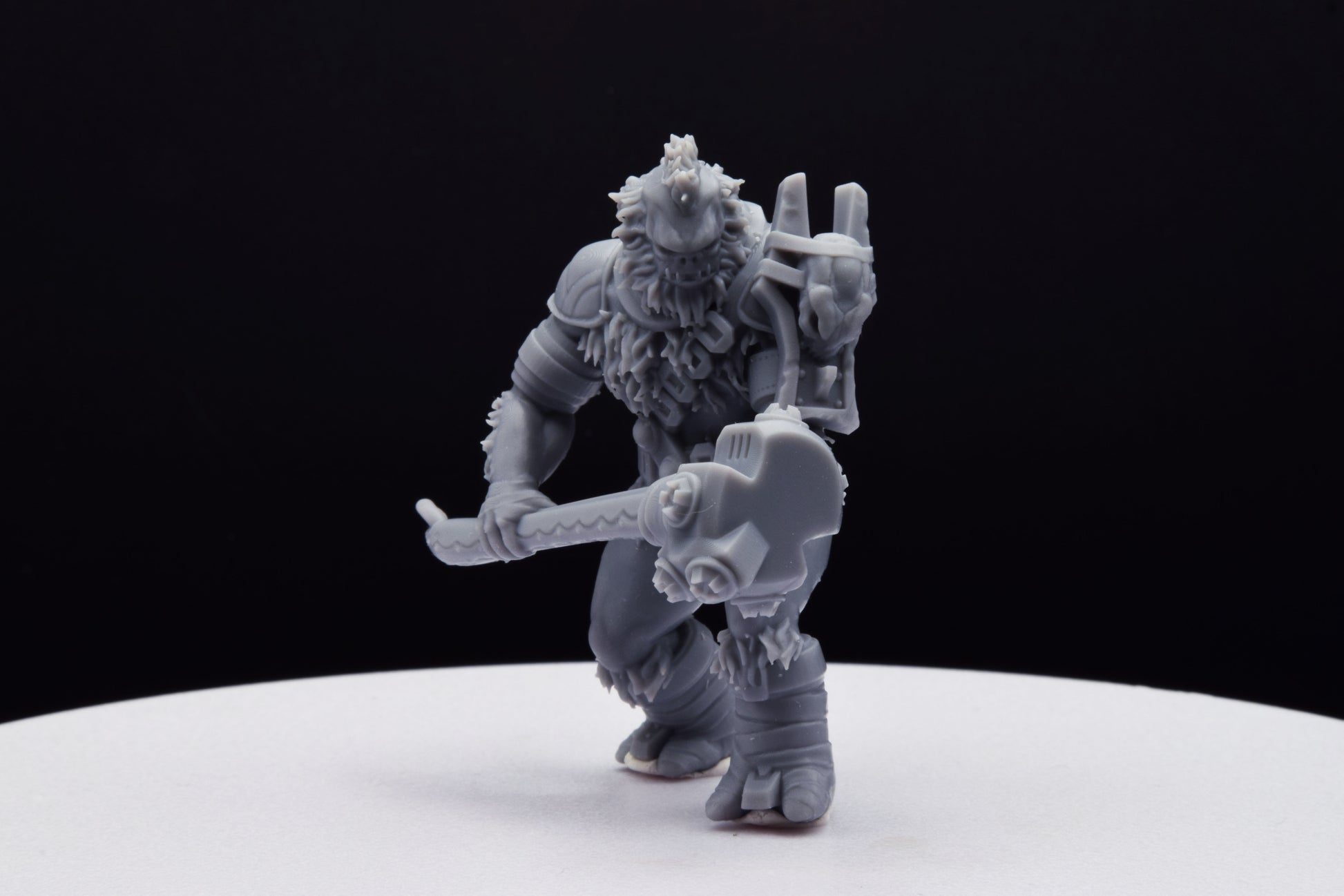 Halo Tartarus Chieftain Brutes Miniature - 3D Printed with High Quality Resin for Wargame/Skirmish/D&D