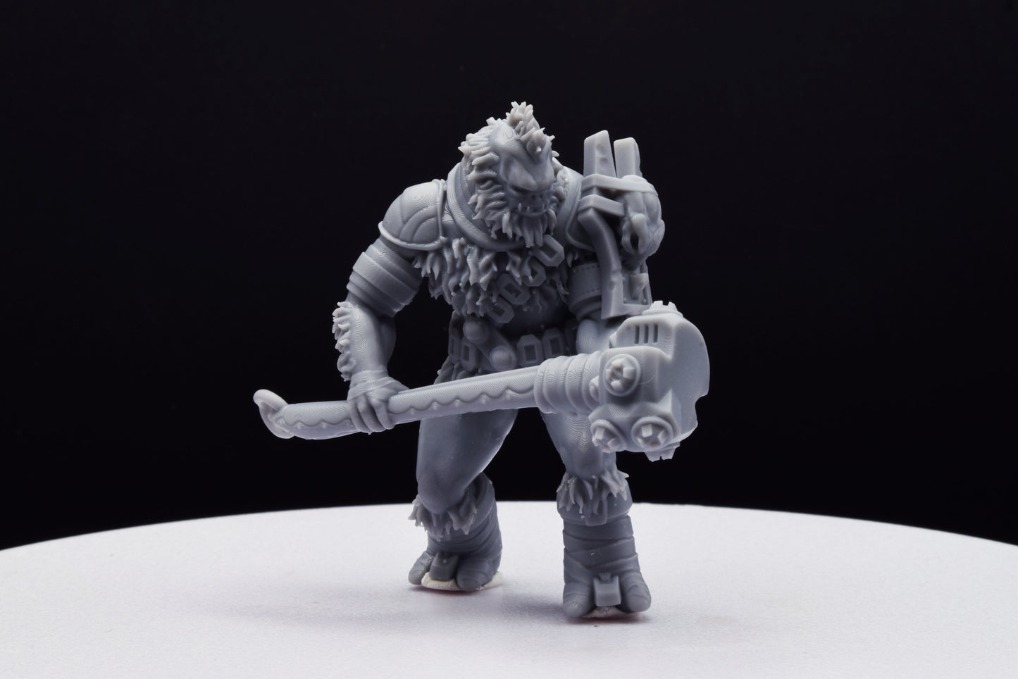 Halo Tartarus Chieftain Brutes Miniature - 3D Printed with High Quality Resin for Wargame/Skirmish/D&D