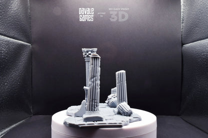 Greek Ruins - Scenery - Davale Games - Wargame / Mythological games - 3D Printed with high quality resin