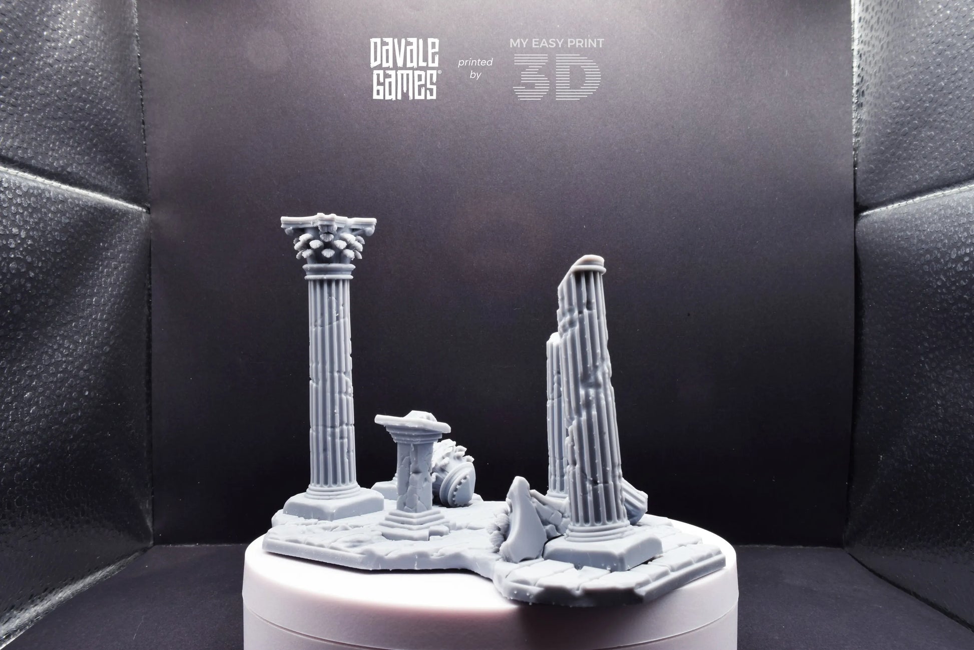 Greek Ruins - Scenery - Davale Games - Wargame / Mythological games - 3D Printed with high quality resin