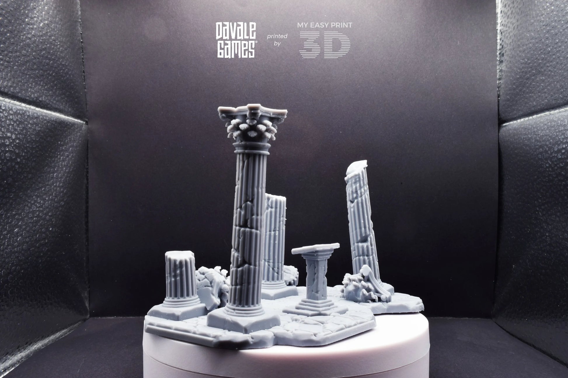 Greek Ruins - Scenery - Davale Games - Wargame / Mythological games - 3D Printed with high quality resin