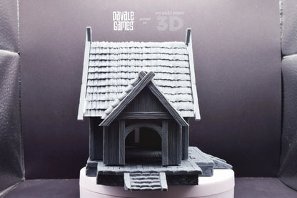Viking House - Scenery - Davale Games - Mythological games - 3D Printed with high quality resin or PLA+
