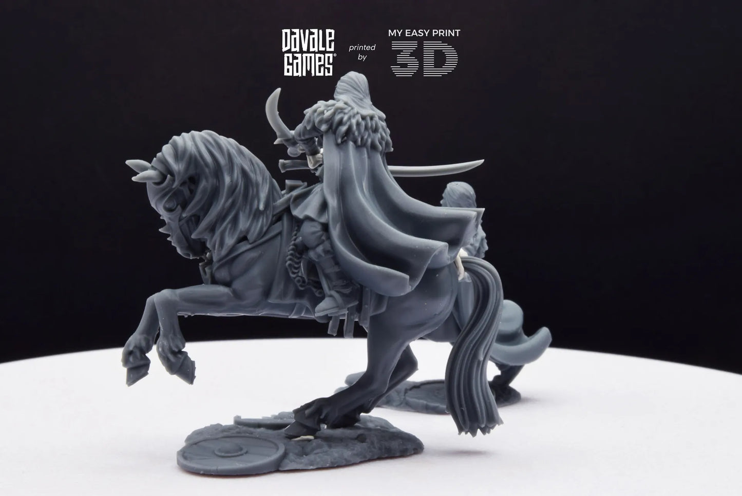 Wölfbane Lord Fellmount Reavers - Foot and Mounted - Davale Games - 3D Printed with high quality resin for LOTR/D&D games