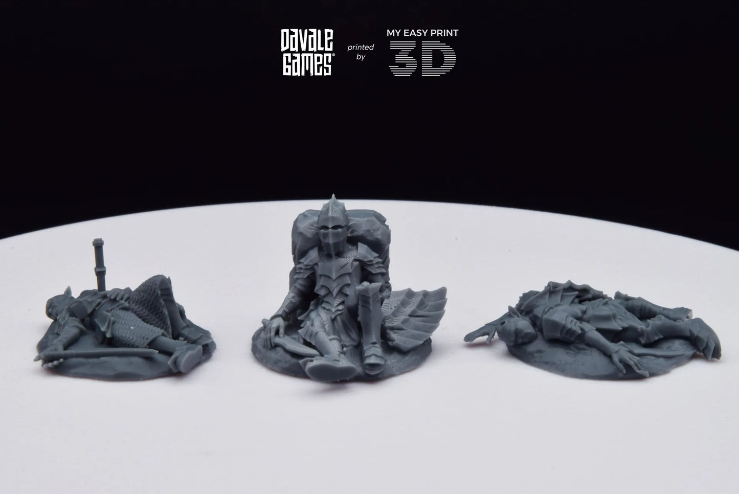 Goblins Casualties - Davale Games - 3D Printed with high quality resin for LOTR/D&D games