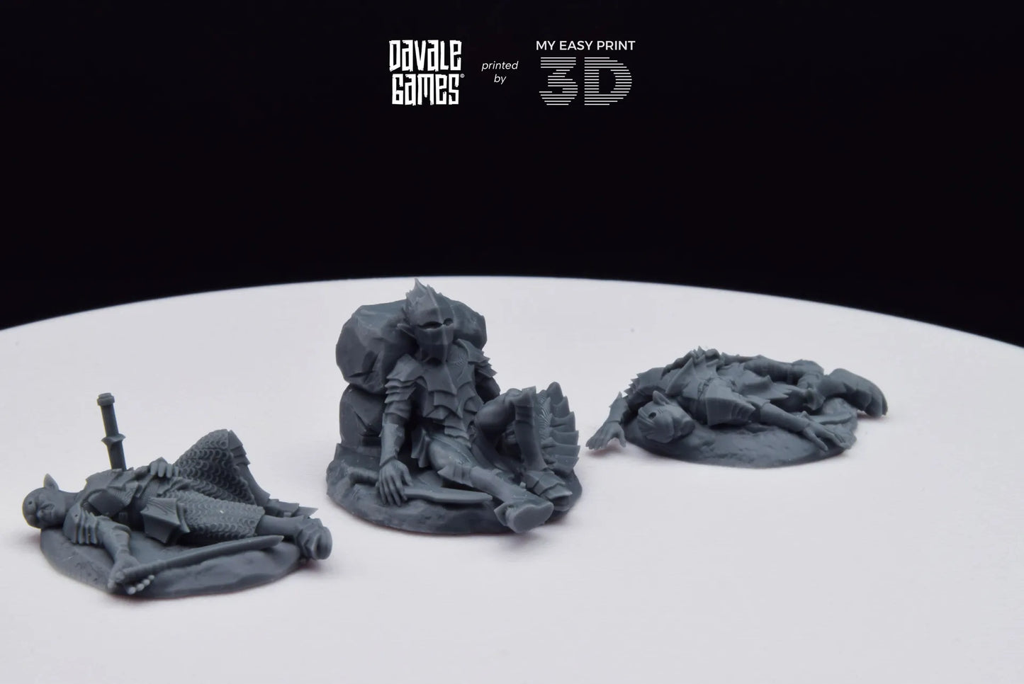 Goblins Casualties - Davale Games - 3D Printed with high quality resin for LOTR/D&D games