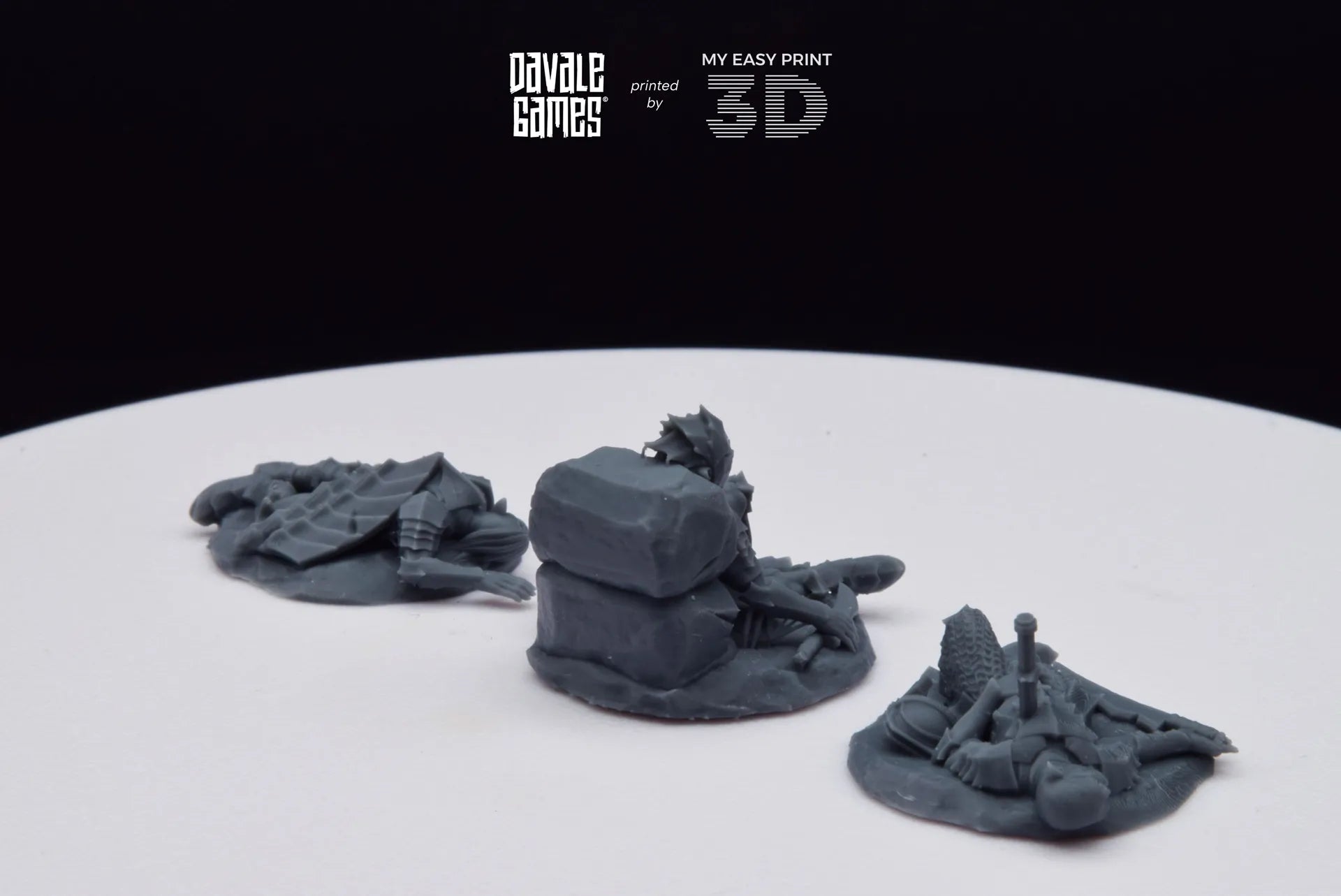 Goblins Casualties - Davale Games - 3D Printed with high quality resin for LOTR/D&D games