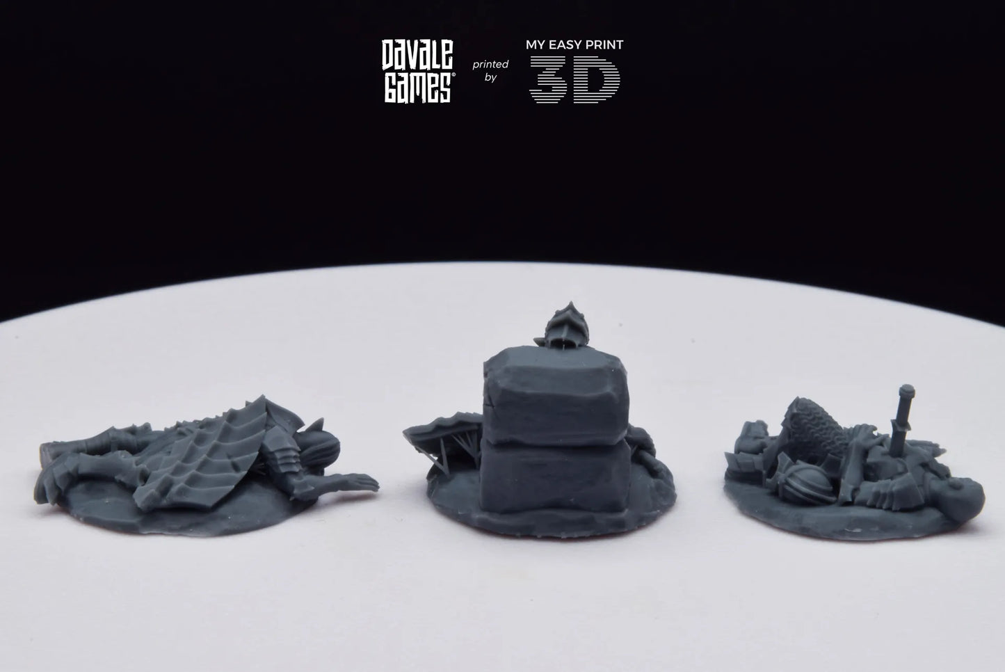 Goblins Casualties - Davale Games - 3D Printed with high quality resin for LOTR/D&D games