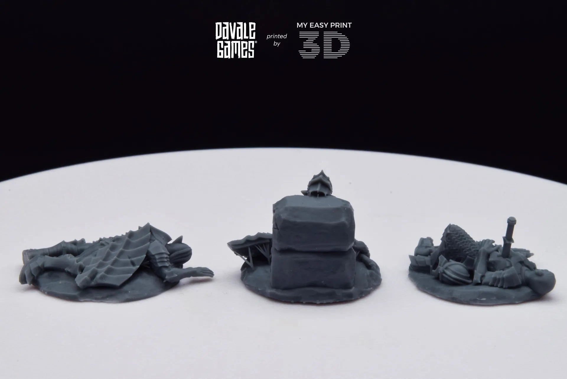 Goblins Casualties - Davale Games - 3D Printed with high quality resin for LOTR/D&D games