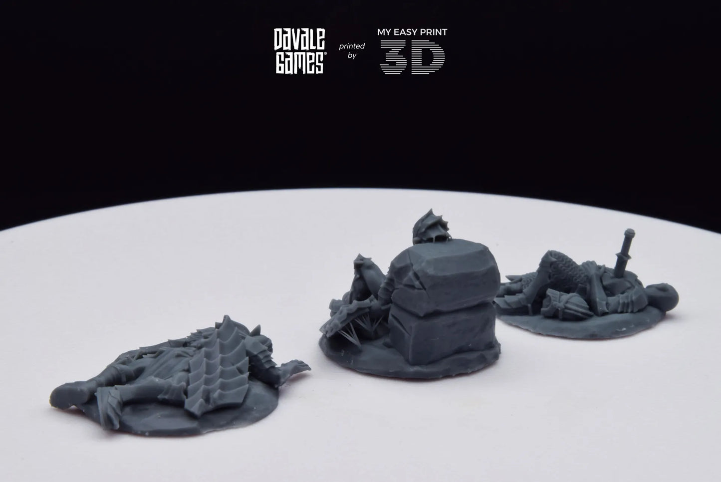 Goblins Casualties - Davale Games - 3D Printed with high quality resin for LOTR/D&D games
