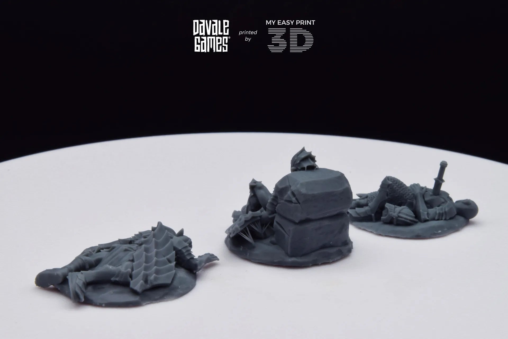 Goblins Casualties - Davale Games - 3D Printed with high quality resin for LOTR/D&D games