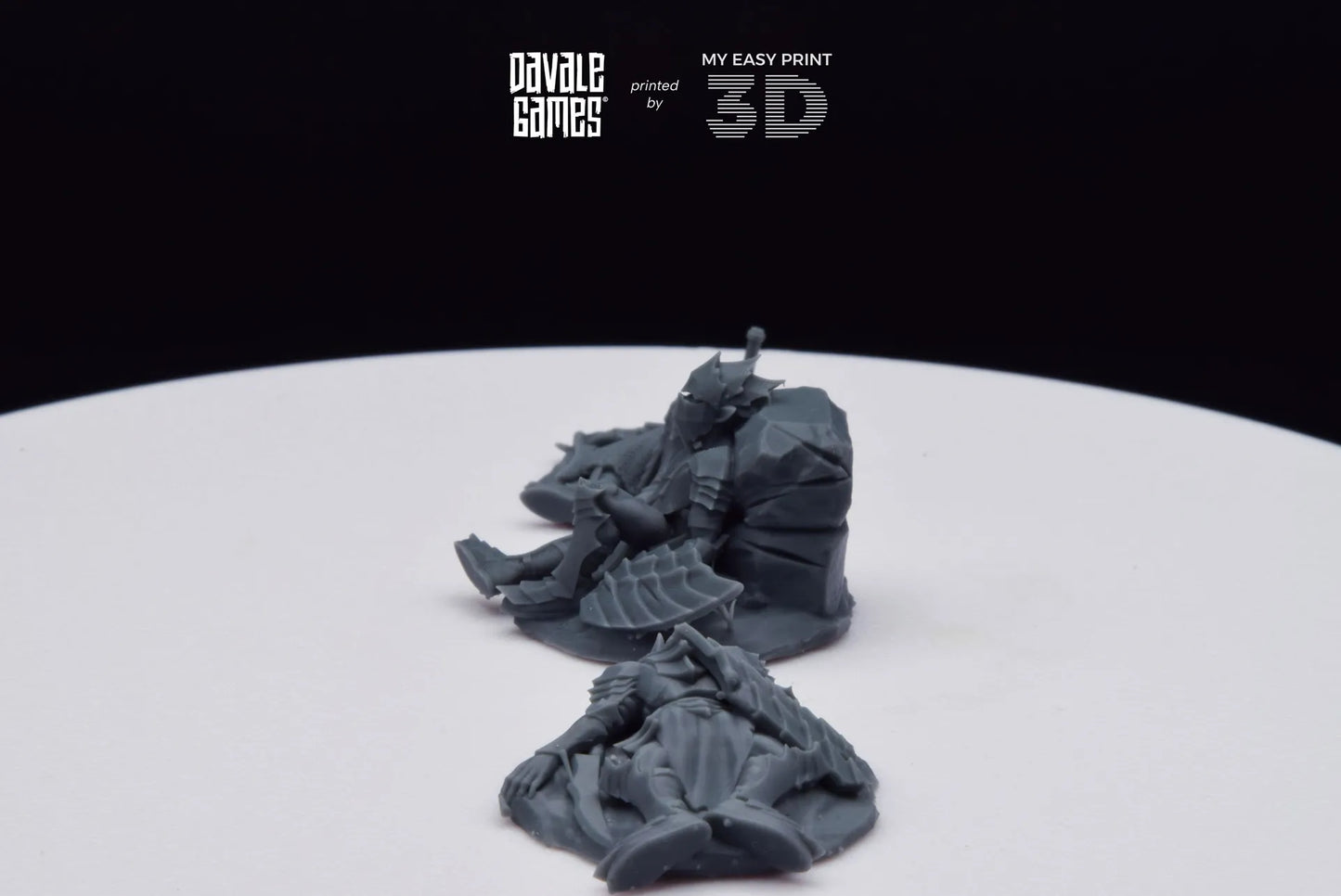 Goblins Casualties - Davale Games - 3D Printed with high quality resin for LOTR/D&D games