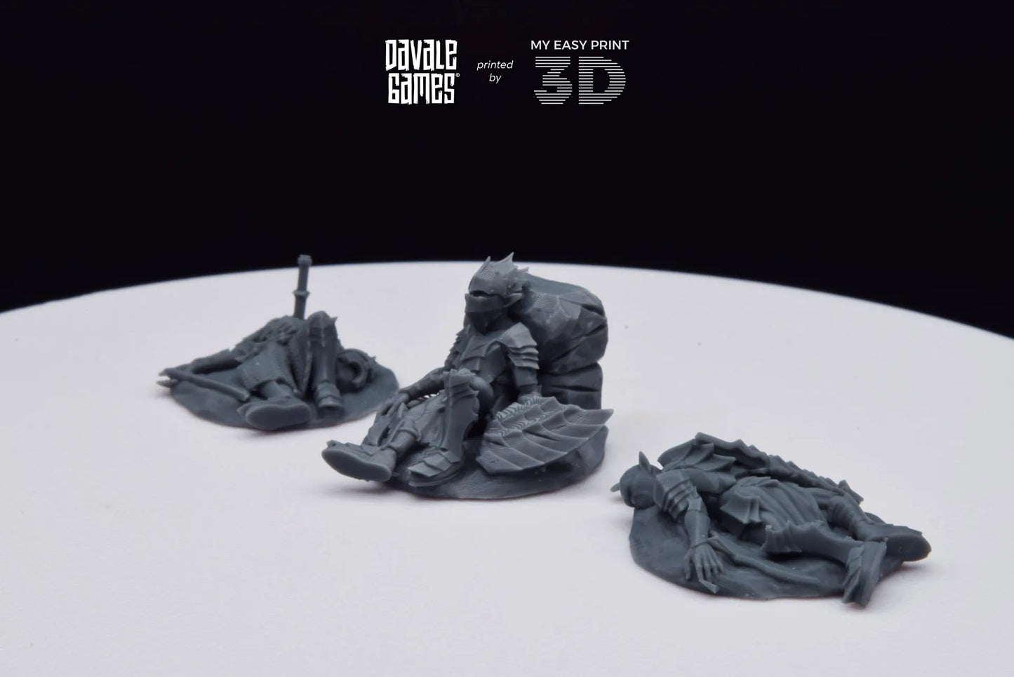 Goblins Casualties - Davale Games - 3D Printed with high quality resin for LOTR/D&D games