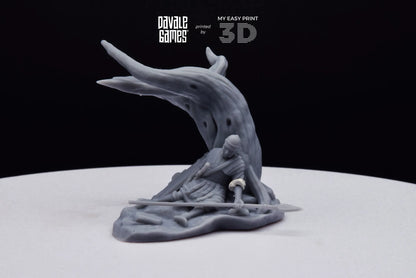 Roman casualty - Davale Games - Historical games - 3D Printed with high quality resin