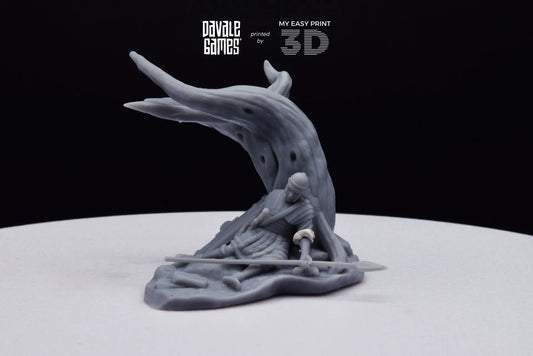 Roman casualty - Davale Games - Historical games - 3D Printed with high quality resin