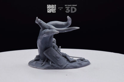Roman casualty - Davale Games - Historical games - 3D Printed with high quality resin