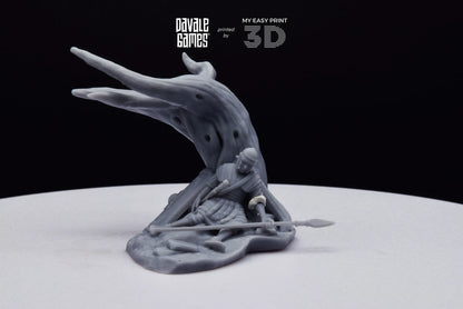 Roman casualty - Davale Games - Historical games - 3D Printed with high quality resin