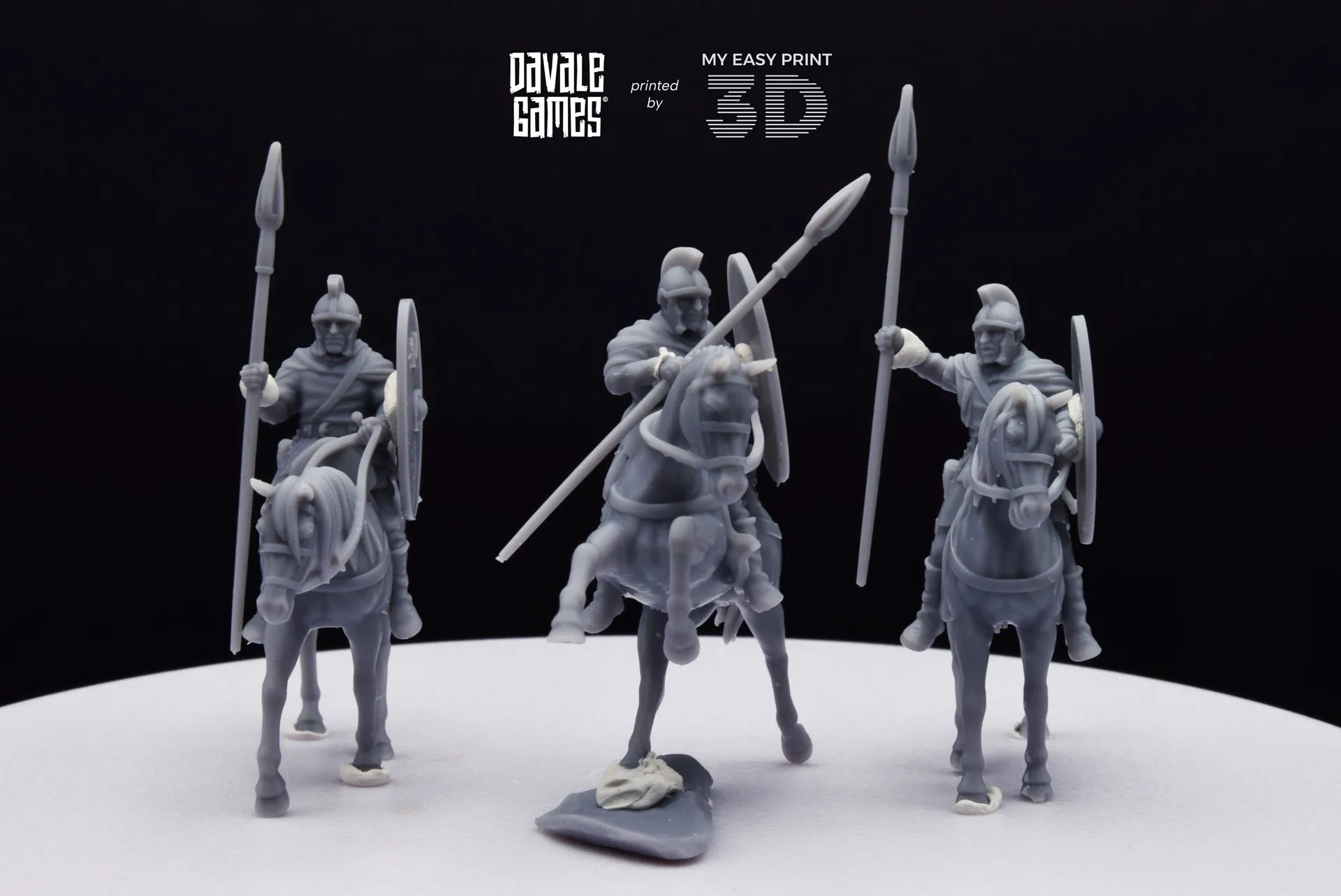 Roman Knights - Davale Games - Historical games - 3D Printed with high quality resin