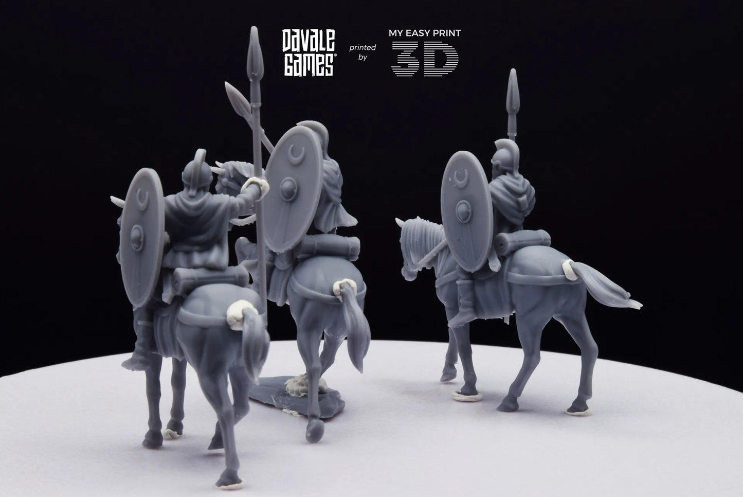 Roman Knights - Davale Games - Historical games - 3D Printed with high quality resin