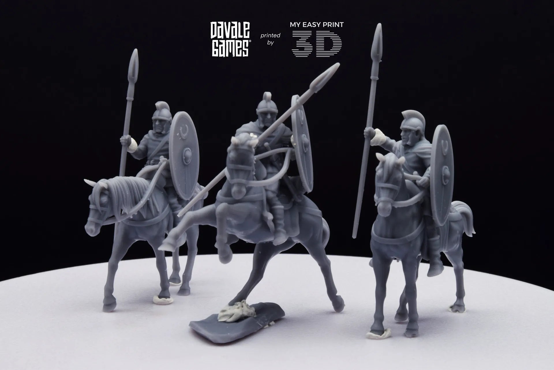 Roman Knights - Davale Games - Historical games - 3D Printed with high quality resin