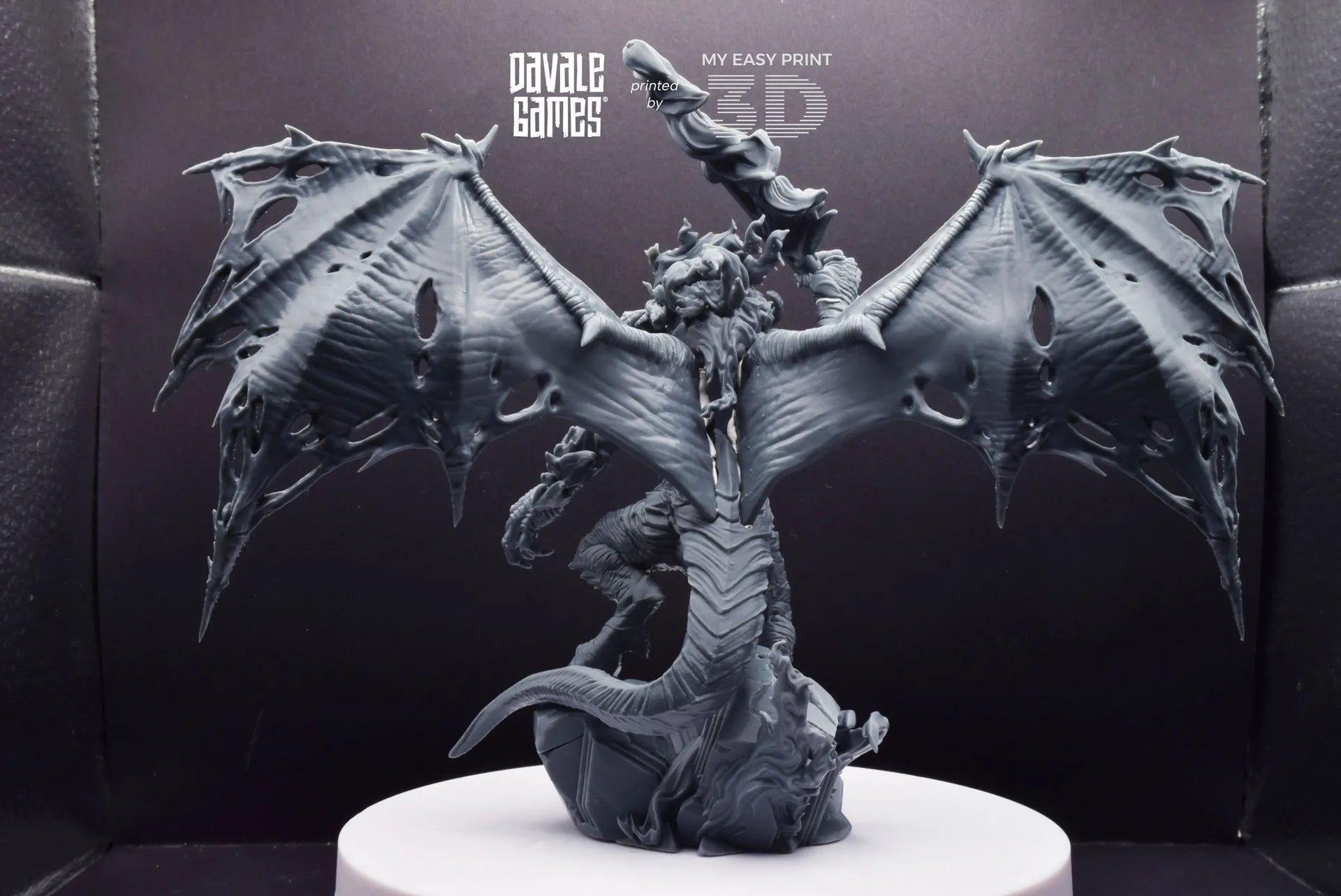 Ancient Demon of the Cave - Goblins of the cave - Davale Games - 3D Printed with high quality resin for LOTR/D&D games