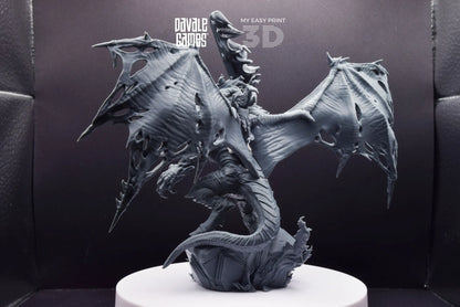 Ancient Demon of the Cave - Goblins of the cave - Davale Games - 3D Printed with high quality resin for LOTR/D&D games
