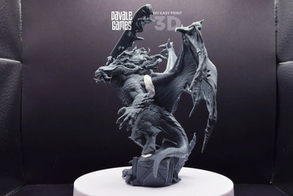 Ancient Demon of the Cave - Goblins of the cave - Davale Games - 3D Printed with high quality resin for LOTR/D&D games