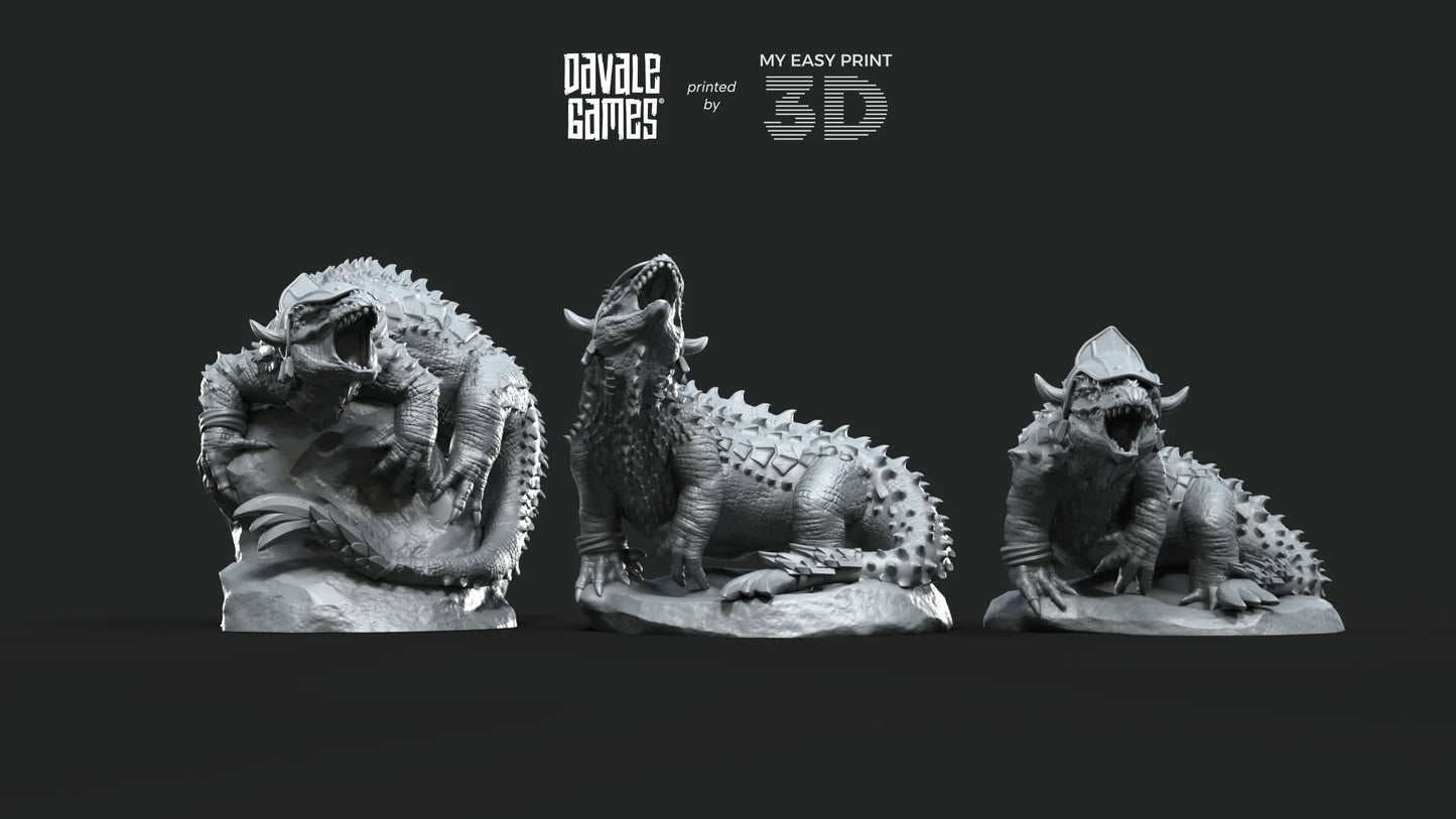 Dragon Army Dragons - Davale Games - 3D Printed with high quality resin for LOTR/D&D games (Copy)