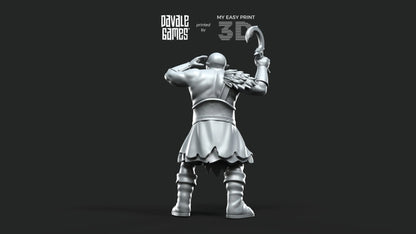 Shall & Krot. - Orcs Captains - Fellmount Reavers - Davale Games - 3D Printed with high quality resin for LOTR/D&D games
